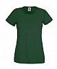 Camiseta Original Lady Fit Fruit Of The Loom - Color Verde Botella